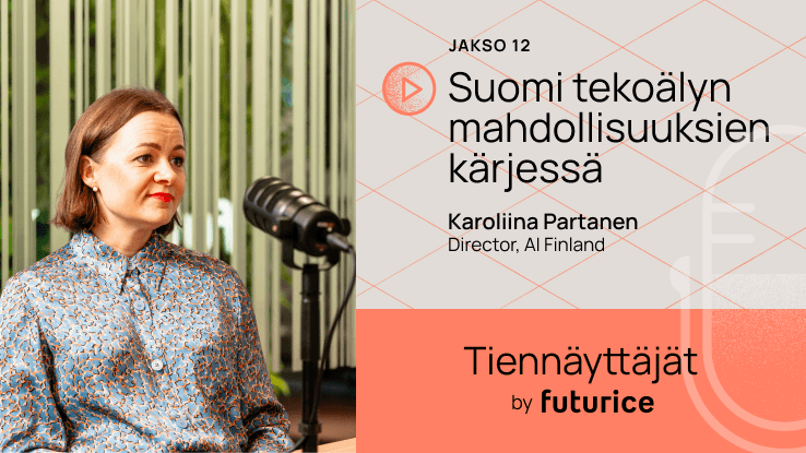 Futurice Finnish podcast episode 12 with Karoliina Partanen